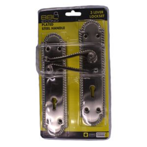 BBL HANDLE LEVER LOCKSET 3-LEVER