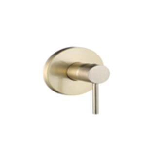 STYLET GOLD SINGLE LEVER BATH/SHOWER UNDER TILE MIXER