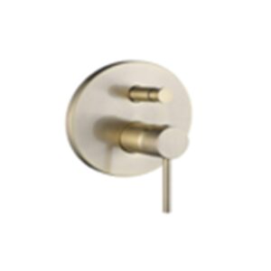 STYLET GOLD SINGLE LEVER BATH/SHOWER UNDER TILE MIXER DIVERTER