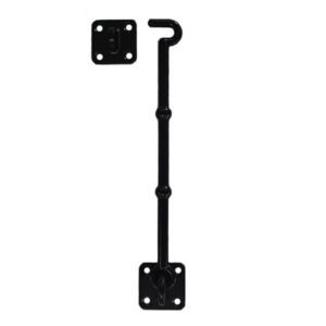 MACKIE CABIN HOOK STAINLESS STEEL BLACK 200MM