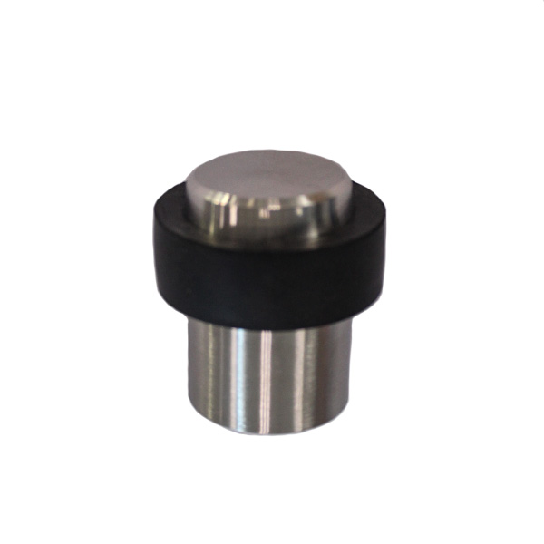 100088-DOOR-STOP-PILLAR-STAINLESS-STEEL-BRUSHED