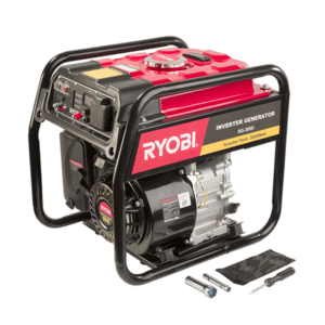 Ryobi 4-stroke Petrol Inverter Generator 3000W with Pull Start