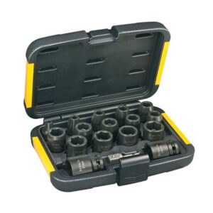 DEWALT IMPACT SOCKET SET 17PC 1/2 INCH DRIVE