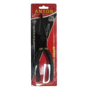 ANTON PLIER LONG NOSE 200MM BLACK