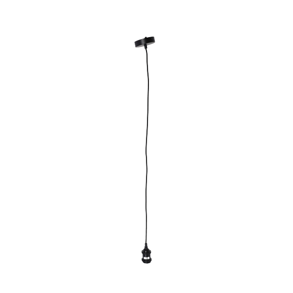 81011-Bright-Star-Pendant-1-Light-Black-with-Black-Textile_2