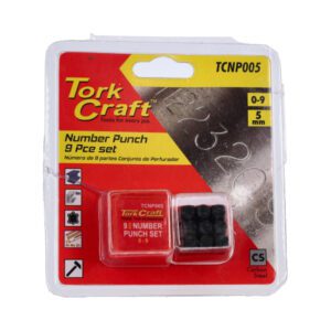 TorkCraft Number Punch Set 5MM