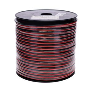 Cable Ripcord 1.5MM Red Black 100M Coil