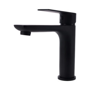 Skyline Black Deck-Type Basin Mixer