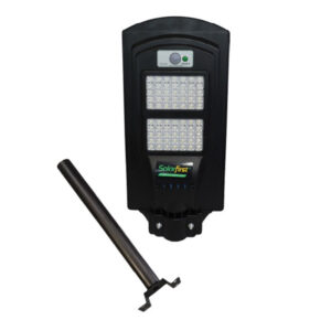 Solarfirst Solar LED Street Light 60W & 500mm Black Pole