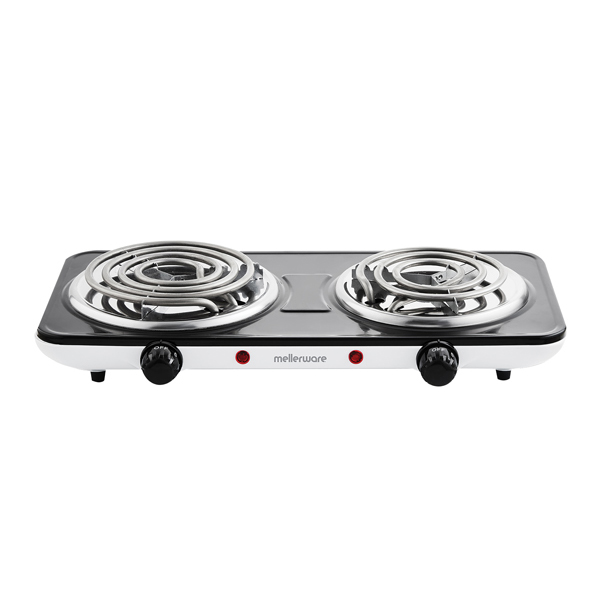 516-Mellerware-Double-Hotplate-Black-&-White-2500W
