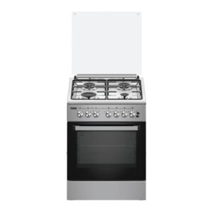 Totai 60cm 4-burner Gas Stove with Electric Oven Black