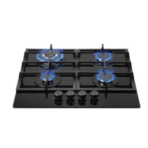 Totai 4-burner Tempered Glass Gas Hob