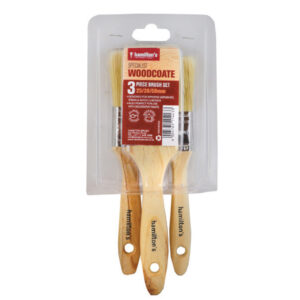 Hamilton’s Woodcoate Brush Set 3pc 25/38/50mm