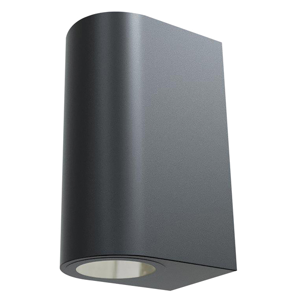 10322-Radiant-2-light-Black-Outdoor-Wall-Light