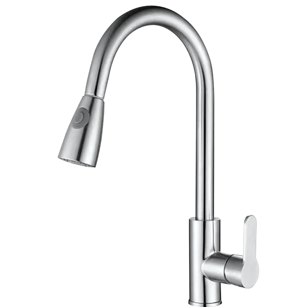 10983-Exclusive-Kitchen-Sink-Mixer-Pull-out-Chrome-plated-Stainless-Steel-Finish