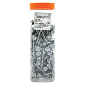 Eureka Class 4 Wood Tek Screw Tub 5.5mm x 65mm (100)