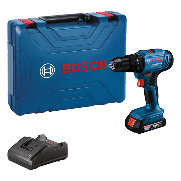 9151-Bosch-Cordless-18V-Li-ion-Impact-Drill-56Nm-with-2-x-2Ah-Batteries