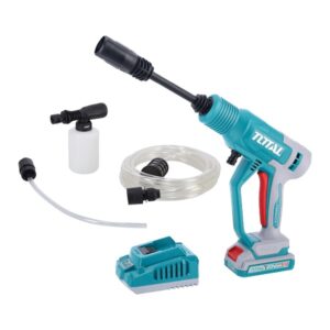 Total 20V Li-ion Cordless Pressure Washer with 1 x 2AH Battery & 1 x Charger