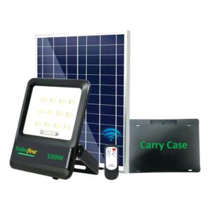 Solarfirst Solar Slim Line Dual Purpose Portable LED Floodlight 100W