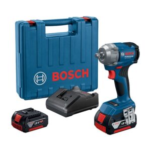 Bosch Brushless Cordless 18V Li-ion Impact Wrench 350Nm with 2 x 4Ah Batteries