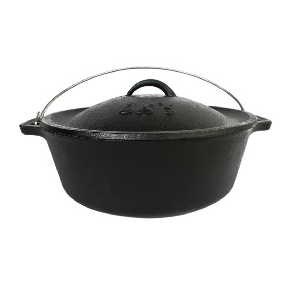 3636-LK’s-Cast-Iron-Bake-Pot-No.12-5L